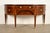 Baker Furniture Federal Inlaid Mahogany Demilune Sideboard Credenza For Sale - Image 17 of 17