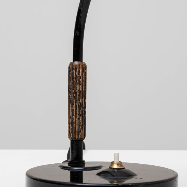 1930s German Model L99 Metal Table Lamp By Siemens For Sale - Image 14 of 18