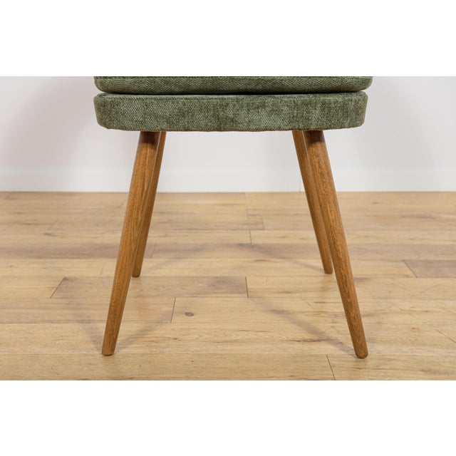 Mid-Century Modern Ash Veneer Dining Chairs by Antonín Šuman for Mier Topoľčany, Czechoslovakia, 1960s, Set of 4 For Sale - Image 16 of 18