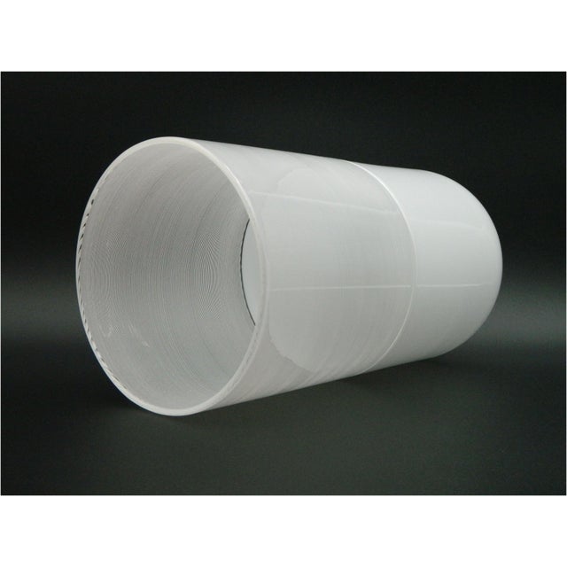 Vintage Glass Vase by Tapio Wirkkala for Venini, 1990 For Sale - Image 11 of 11