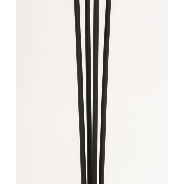 Koch and Lowy Black Patinated Steel Halogen Floor Lamp For Sale In New York - Image 6 of 7