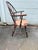 Vintage Windsor-Style Hoop-Back Rush Seat Armchair For Sale In Washington DC - Image 6 of 15