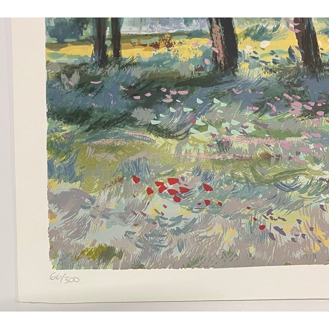1980s Michael Schofield Landscape Serigraph For Sale - Image 5 of 6