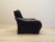 Italain Black Armchair, 1980s For Sale - Image 9 of 18