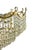 Crystal Drops Chandelier, Italy 1970s. Gilded Brass, 6 lights. Very good condition. Up to 250V (Europe/UK Standard).The...