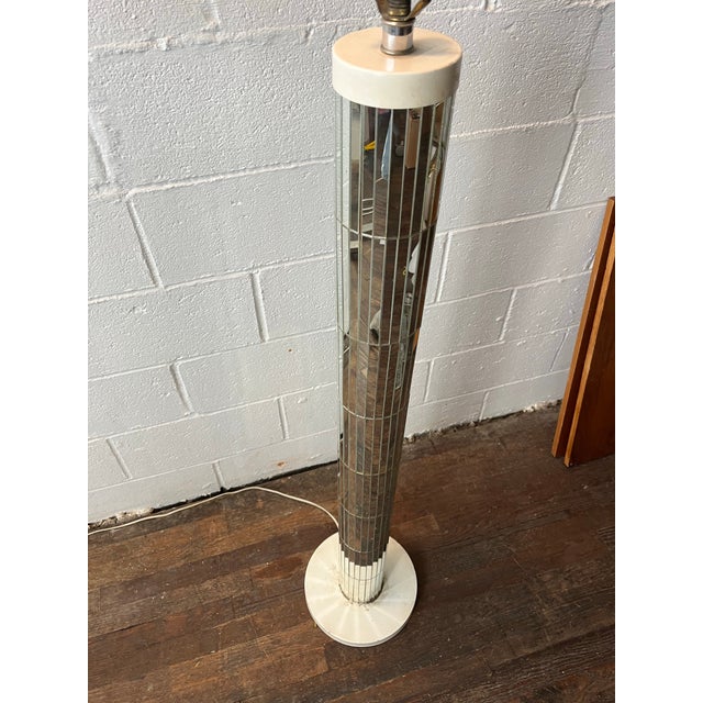 Vintage Disco Mirror Floor Lamp For Sale In New York - Image 6 of 6