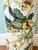Vintage Tropical Birds & Butterflies Ceramic Umbrella Stand – Hollywood Regency / Chinoiserie For Sale In Houston - Image 6 of 14