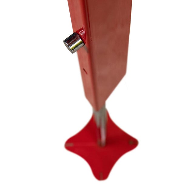 Vintage Adjustable Metal Floor Lamp by Lumenform, 1980s For Sale - Image 3 of 8