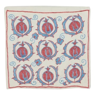 16"x17" Cotton Embroidery Cushion Cover. New Lace Pillow. Handmade Throw Pillow For Sale