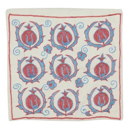 16"x17" Cotton Embroidery Cushion Cover. New Lace Pillow. Handmade Throw Pillow For Sale
