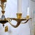 1930's Decorative Black and Bronze Chandelier For Sale - Image 4 of 12