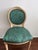Green Vintage Louis XVI Malachite Side Chair For Sale - Image 8 of 10