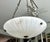Vintage Directoire Style French Alabaster Pendant Chandelier For Sale - Image 17 of 17