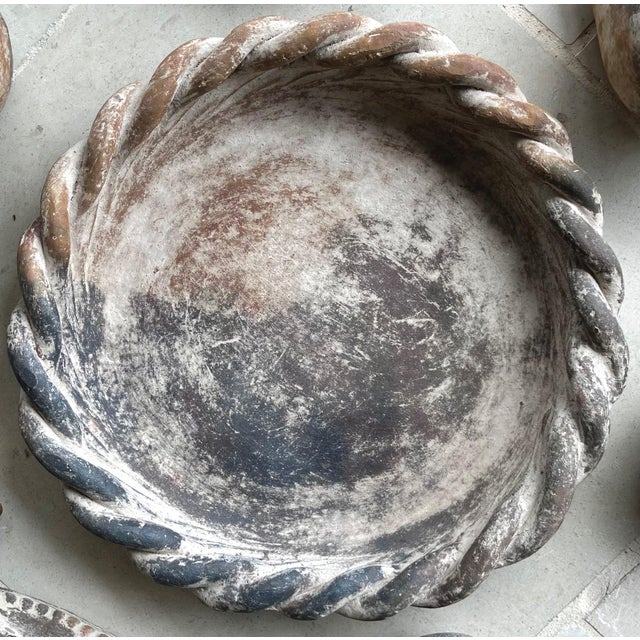 Late 20th-Century Mexican Barro Rojo (Red Clay) Earthenware Centerpiece Faux Fruit Platter - 8-Pieces For Sale In Austin - Image 6 of 18