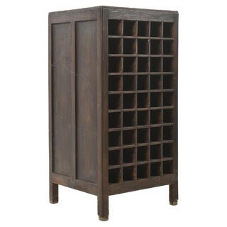 Antique Wooden Wine Rack For Sale