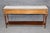 20th C. French Louis XVI Style Brass Mounted Marble Top Sofa Console Table For Sale - Image 4 of 15