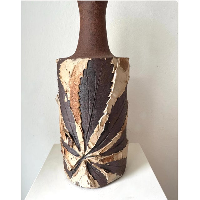 Stoneware Table Lamp from Bodil Marie Nielsen, 1970s For Sale - Image 4 of 9