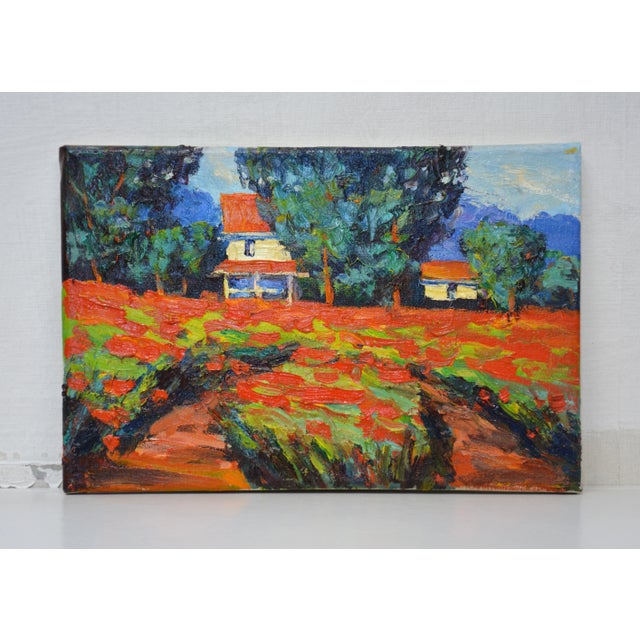 Artist Irina Sidorovich. This work showcases the vibrant beauty and serene charm of a country estate, bathed in the warm...