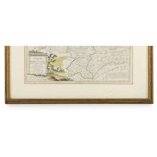 Map The Kingdoms of Galicia with Asturies and Leon For Sale - Image 6 of 8