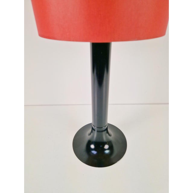 Mid-Century Space Age Metal Tulip Table Lamp, 1960s For Sale - Image 6 of 9