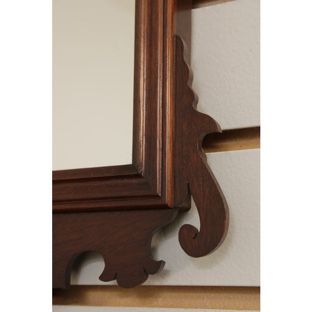 Brown Virginia Metalcrafters Colonial Williamsburg Mirror & Shelf For Sale - Image 8 of 12