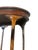 Antique Baker Furniture Company Solid Mahogany Queen Anne Oval Side Table - Circa 1910. Elegant, slender legs. Top...