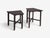 Edward Wormley, Wedge Side Tables, Mahogany, Brass, Usa, 1955 For Sale In New York - Image 6 of 13