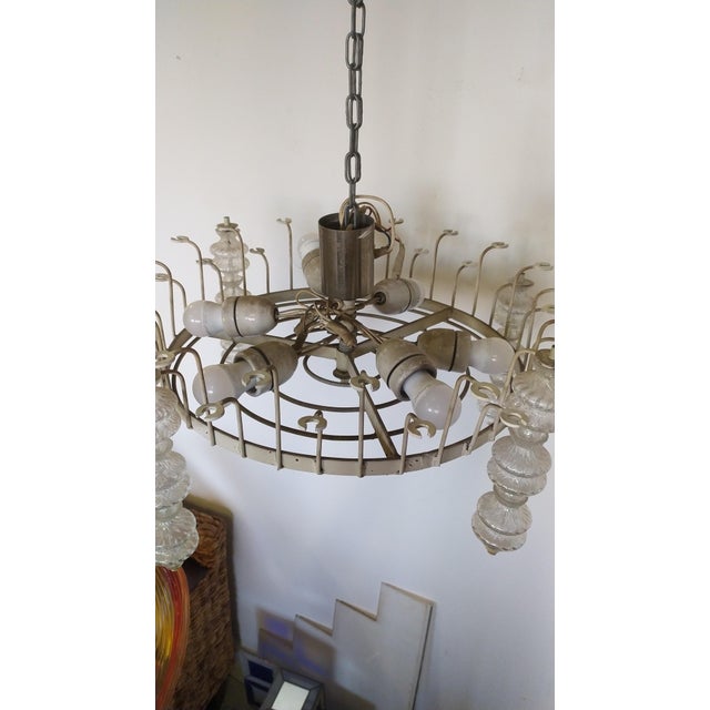 Murano Glass Chandelier from Salviati, 1960 For Sale - Image 4 of 5