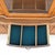 Late 20th Century Queen Anne Style Wood and Glass China Hutch Cabinet For Sale - Image 9 of 16
