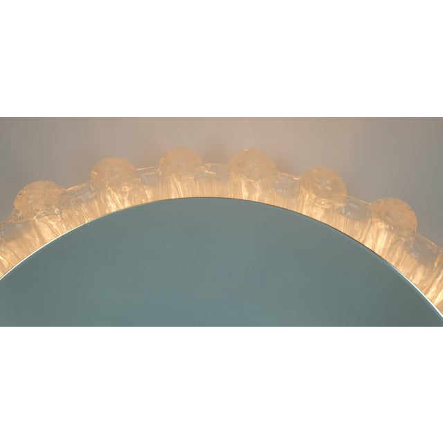 1970s Back Lit Wall Mirror by Schöninger, 1970s For Sale - Image 5 of 14