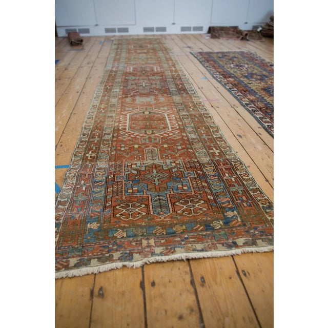 Vintage Fine Distressed Karaja Rug Runner - 2'9" X 13'10" For Sale - Image 9 of 11