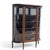Edwardian Curved Glass Demi-Lune Display Cabinet, 20th Century For Sale - Image 13 of 16