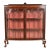 Berkey & Gay Style Antique Chippendale Carved Mahogany Bookcase Cabinet, Circa 1900 For Sale