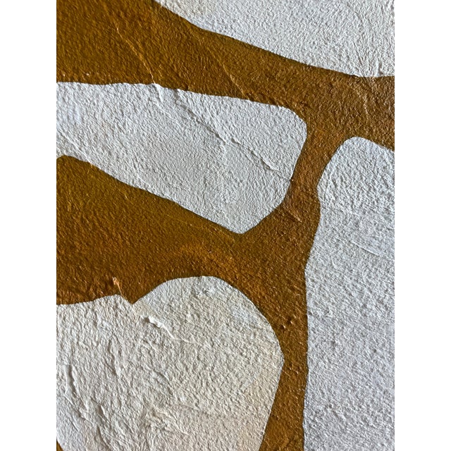 Contemporary 2025 "La Regola" Contemporary Botanical Painting on Canvas by r.k. Red For Sale - Image 3 of 4