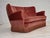 Three-Seater Danish Curved Sofa in Pink Furniture Velour, 1970s For Sale - Image 10 of 18