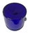 Large Vintage Hand Blown Glass Cobalt Blue Champagne or Ice Bucket For Sale - Image 9 of 12