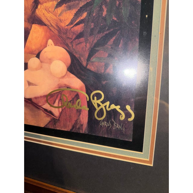 Charles Bragg "The Sixth Day" Signed Serigraph Fantastic color serigraph by listed artist Charles Bragg (1931-2017)