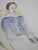 Portrait of a Young Man Poster after David Hockney For Sale - Image 3 of 7