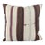 Turkish Hemp Pillow Cushion Natural Beige Brown Pillow Cushion Cover 24"x24" For Sale