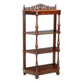 Louis Philippe Walnut Shelf For Sale
