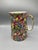 Beautiful vintage Crown Staffordshire porcelain pitcher featuring an elegant floral design with delicate decorative...