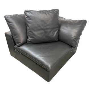 Restoration Hardware Cloud Modular Leather Corner Chair, For Sale