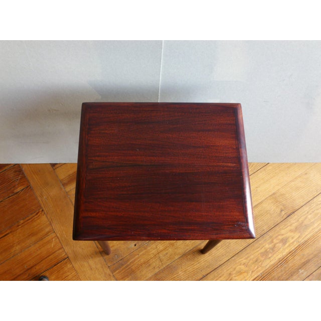 Vintage Danish Nesting Tables from Dyrlund, 1960s, Set of 3 For Sale - Image 11 of 14