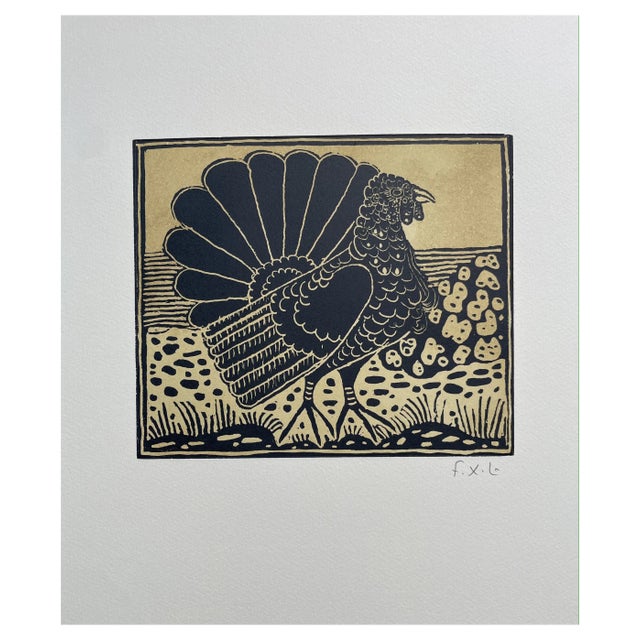 François-Xavier Lalanne, Le Dindon (The Turkey), 2004, Lithograph For Sale