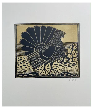 François-Xavier Lalanne, Le Dindon (The Turkey), 2004, Lithograph