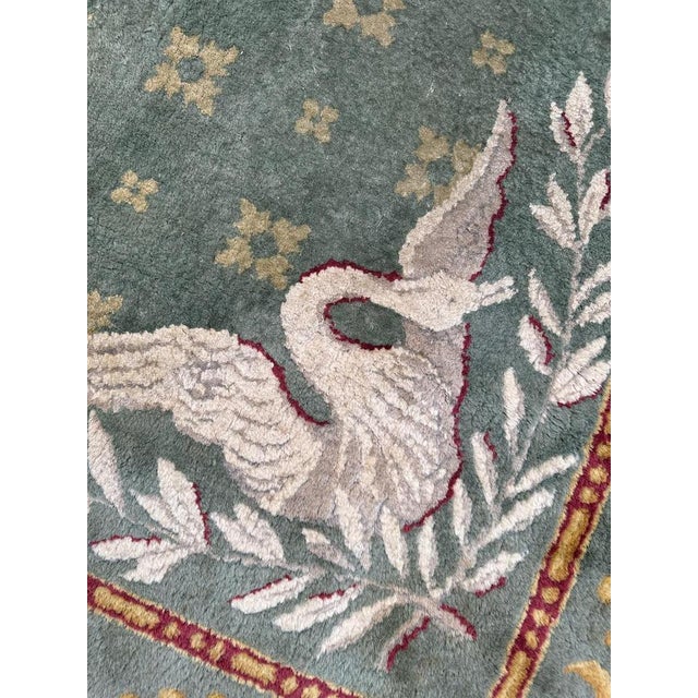 Mid-Century Cna Savonnerie Rug, 1950s For Sale - Image 11 of 18