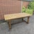 A superb French walnut dning table with end grain block top, lovely colour and condition. 30" high 80" length 40" wide 25"...