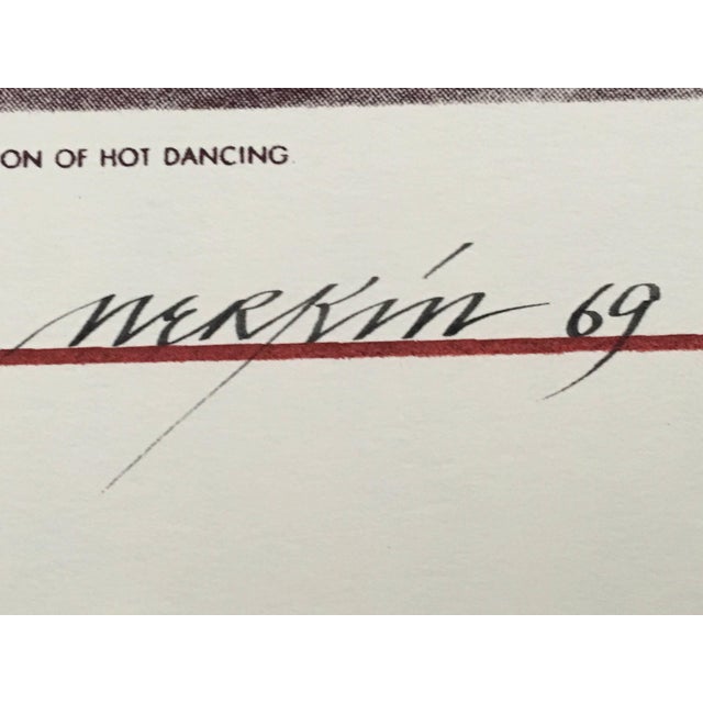 Pop Art Richard Merkin, Stepin Fetchit Pop Art 1969 Color Screenprint Richard Merkin, 1969 For Sale - Image 3 of 5