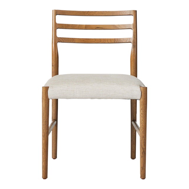Four Hands Glenmore Dining Chair - Essence Natural, Smoked Oak For Sale