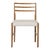 Four Hands Glenmore Dining Chair - Essence Natural, Smoked Oak For Sale